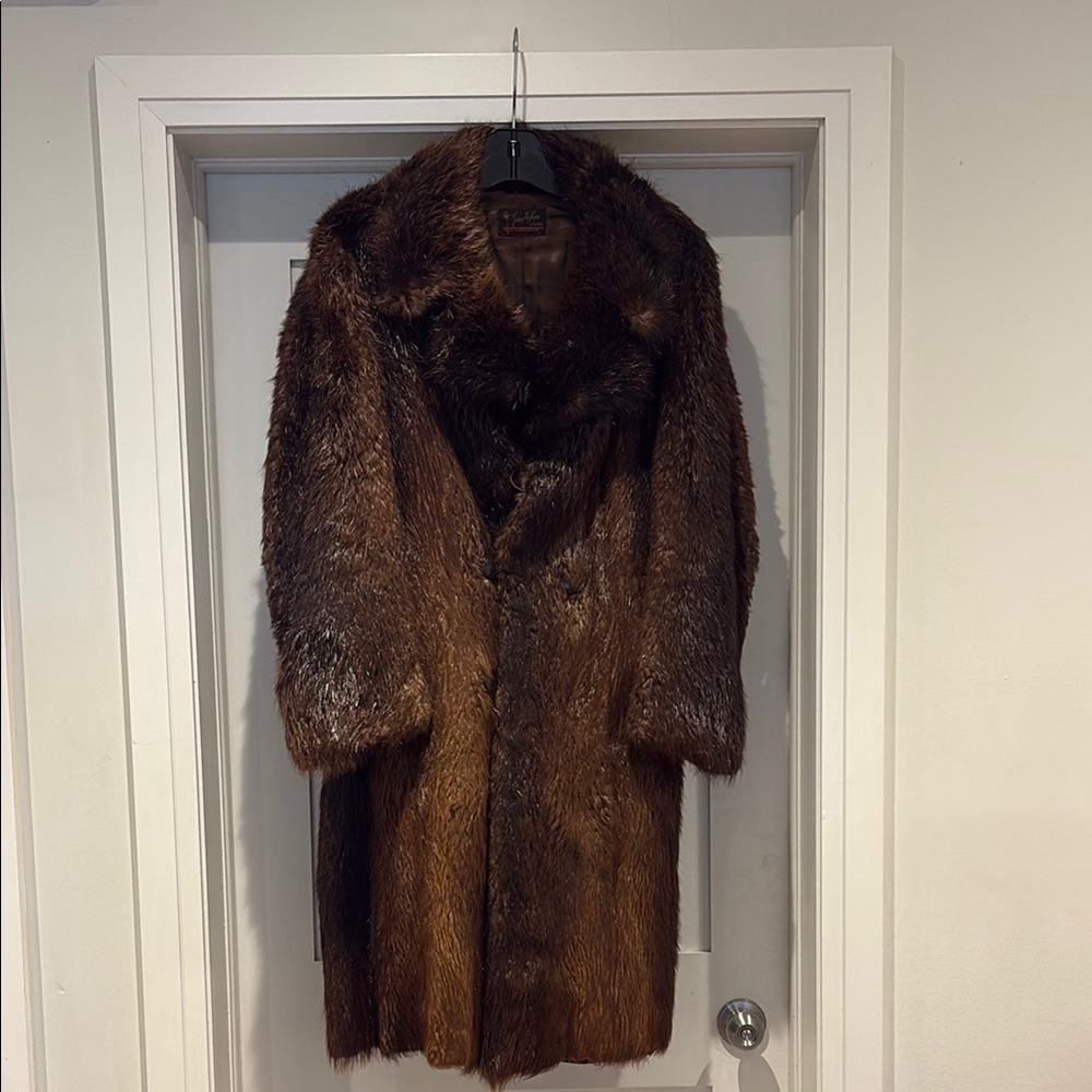 Luxurious Brown Fur Coat